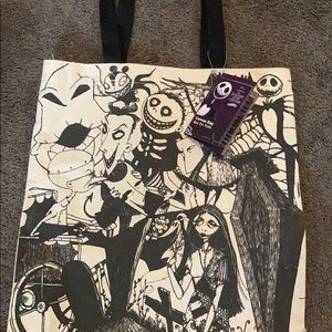 The nightmare before Christmas canvas bag